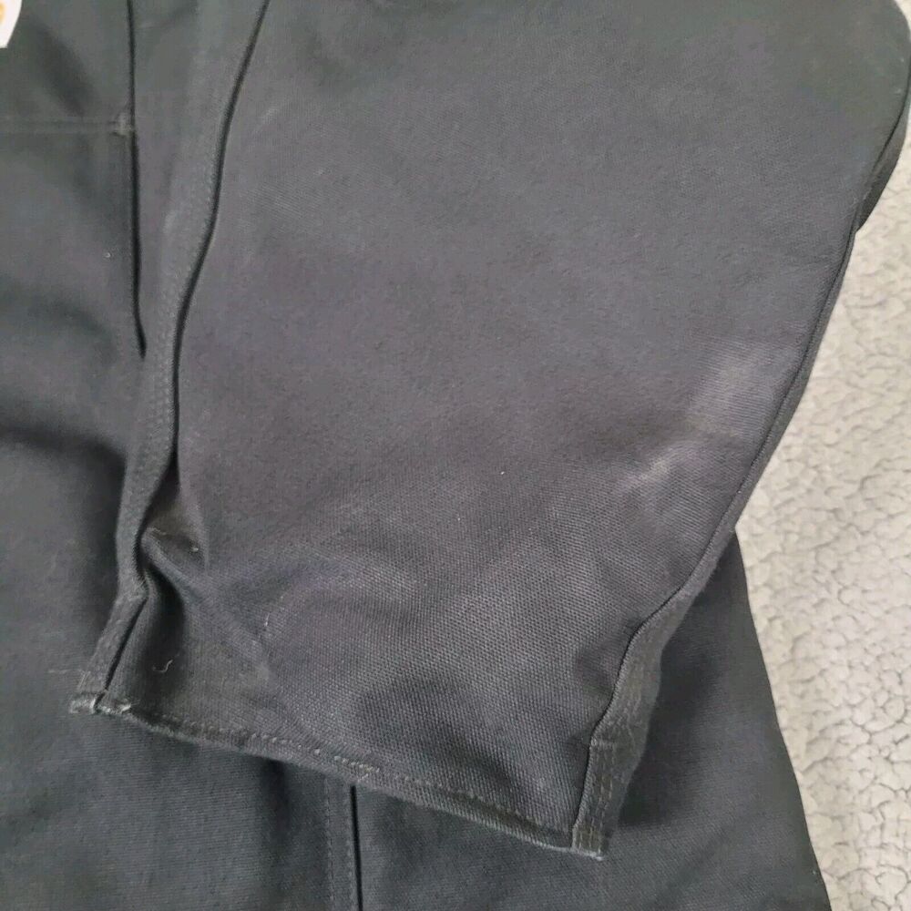 Carhartt Jacket 4XL Black Loose Fit Firm Duck Insulated Traditional Work C003 - Picture 13 of 13